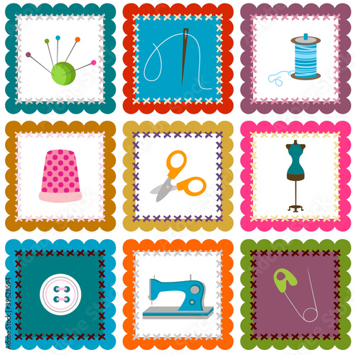 sewing elements