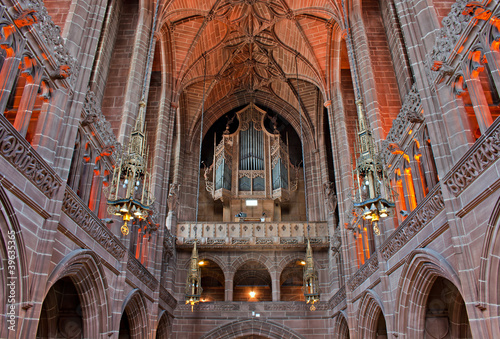 Lady Chapel inside Liverpool Cathedral
