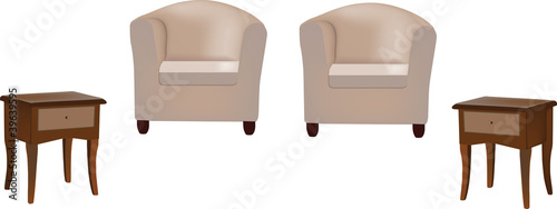 poltrona e comodino