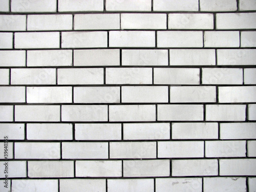 brick white wall