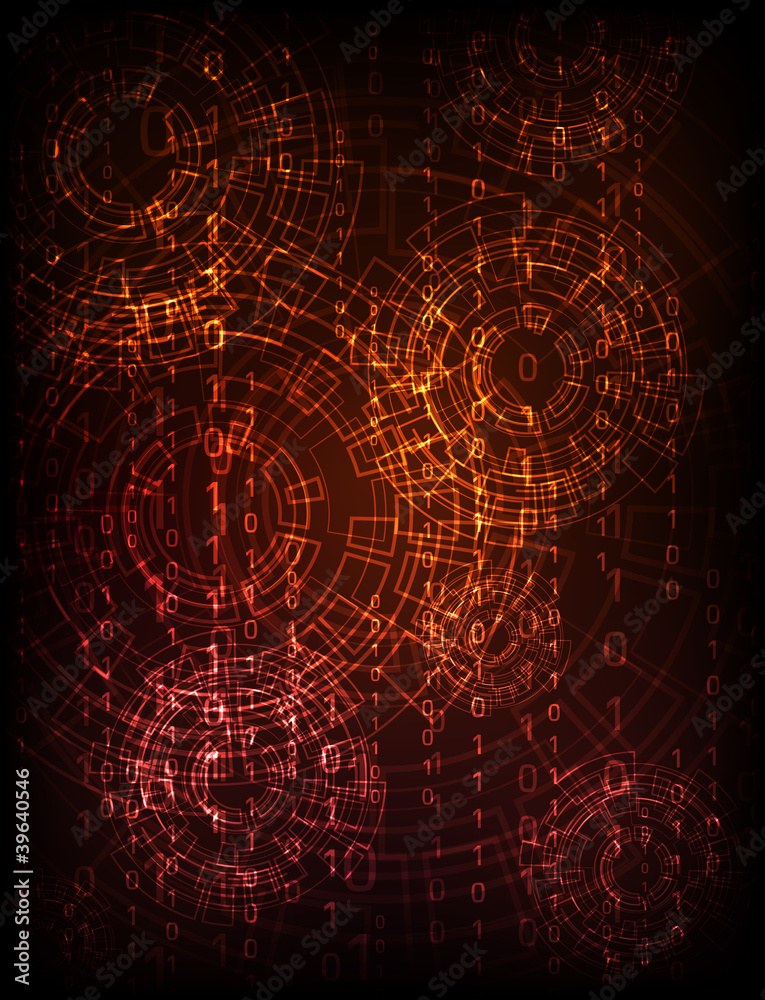 Obraz premium futuristic design background. eps10 vector