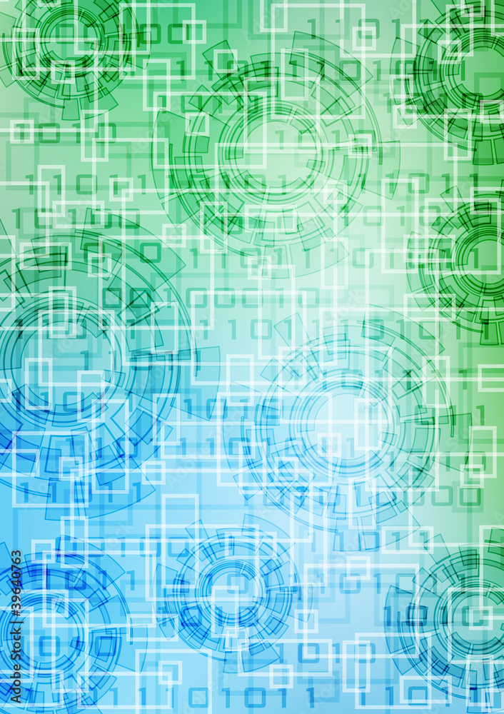 Obraz premium modern technology theme vector background. eps10