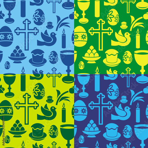 easter seamless pattern