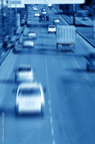 an image of cars on the road © jokerpro