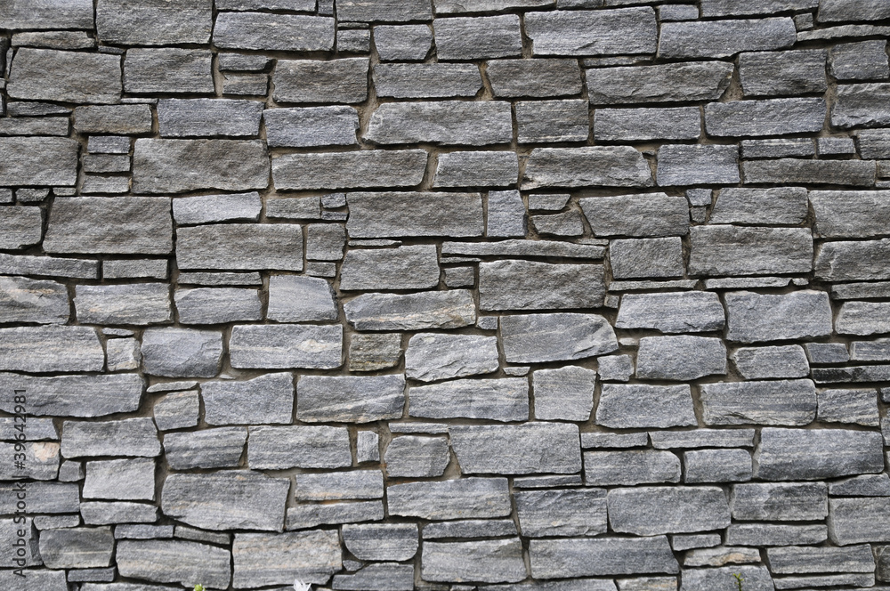 Fototapeta premium Steinmauer, Morningsight Hights, New York, USA