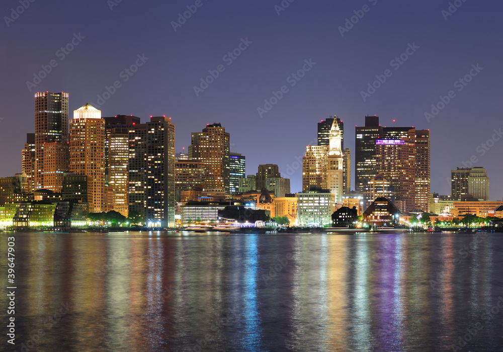 Fototapeta premium Boston downtown