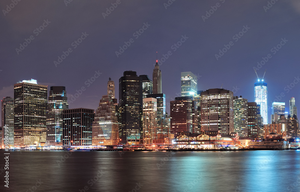 Obraz premium urban city skyline