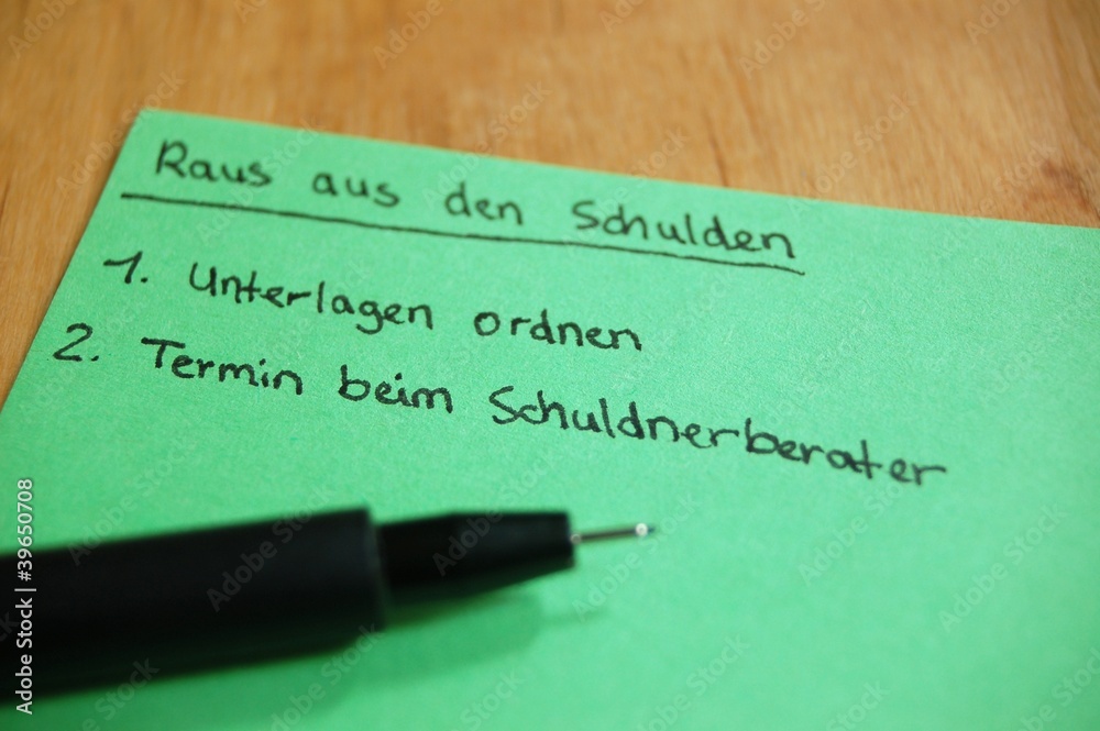 Raus aus den Schulden Raus aus den Schulden
