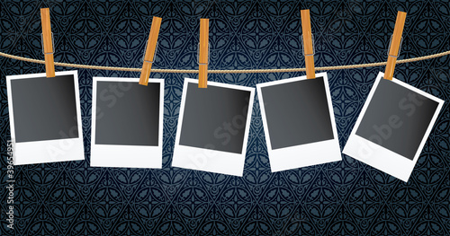 photos on wallpaper