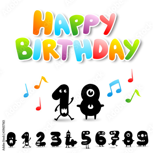 happy birthday little monster