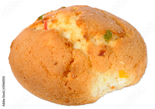 Cake with candied fruit