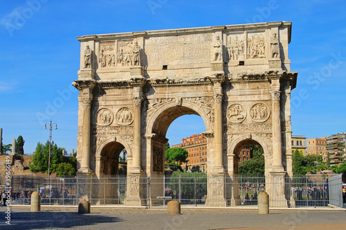 Rom Konstantinsbogen - Rome Arch of Constantine 02