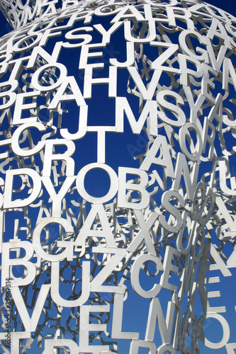 lettres en ciel