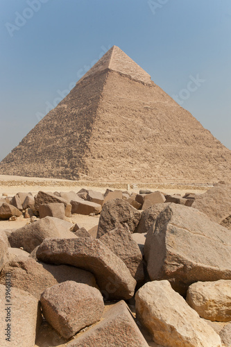 Les pyramides du Caire, Egypte.