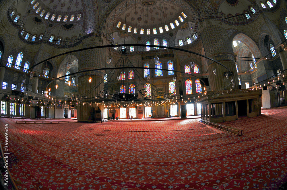 Obraz premium Sultan Ahmed Mosque