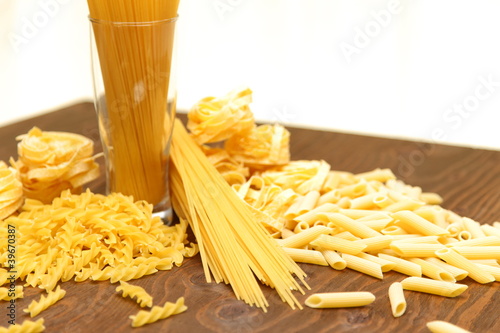 various pastas