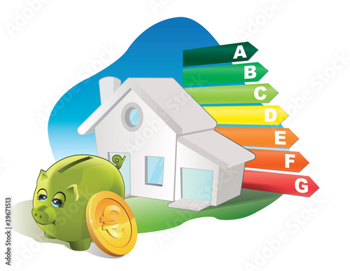 économies de la consommation des maisons