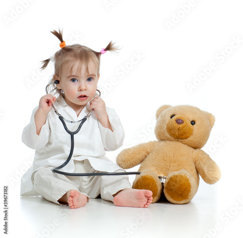 Adorable child with clothes...