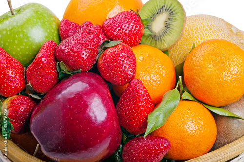 colorful fruits close-up