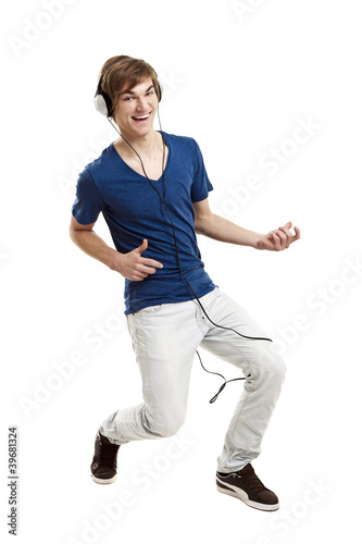 Dancing while listen music