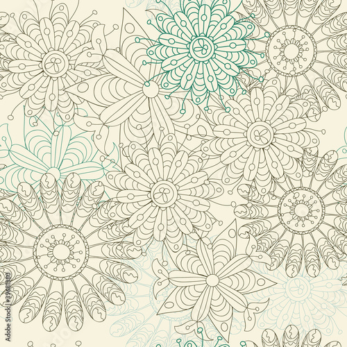 vector pastel seamless lacy pattern