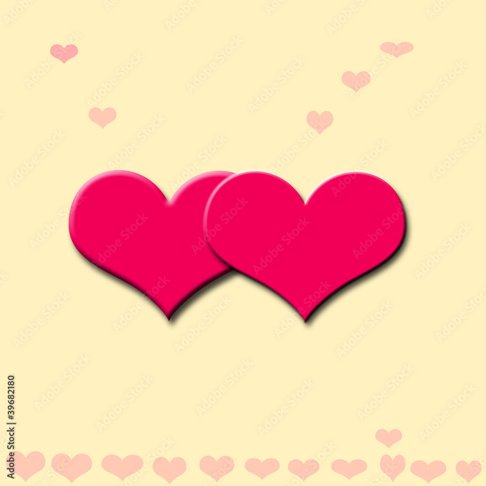 Love sign background