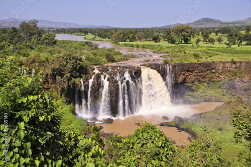 Blue Nile falls in Ethiopia photo