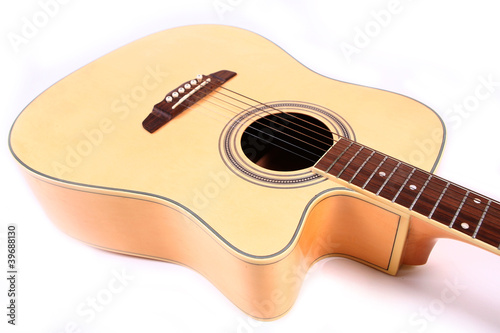 Yellow guitar