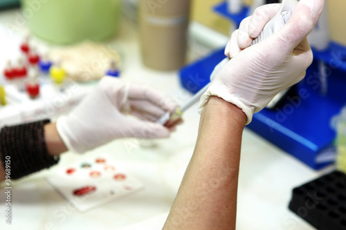 Fotografie Blood Test