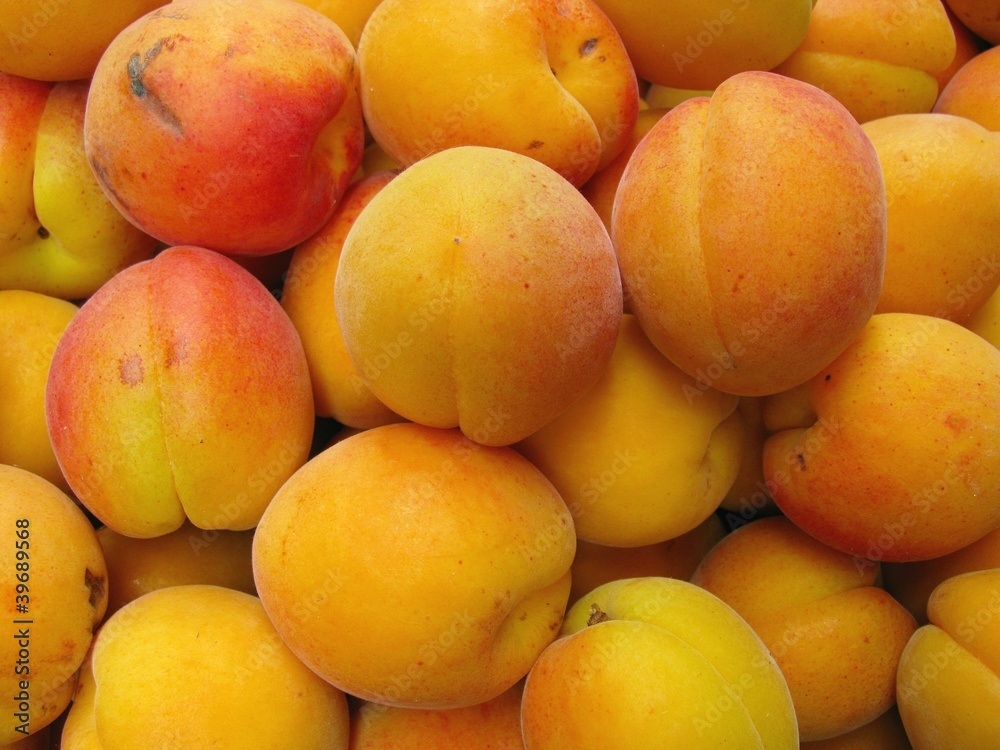 Fresh Nectarines at the greengrocer Fresh Nectarines at the greengrocer