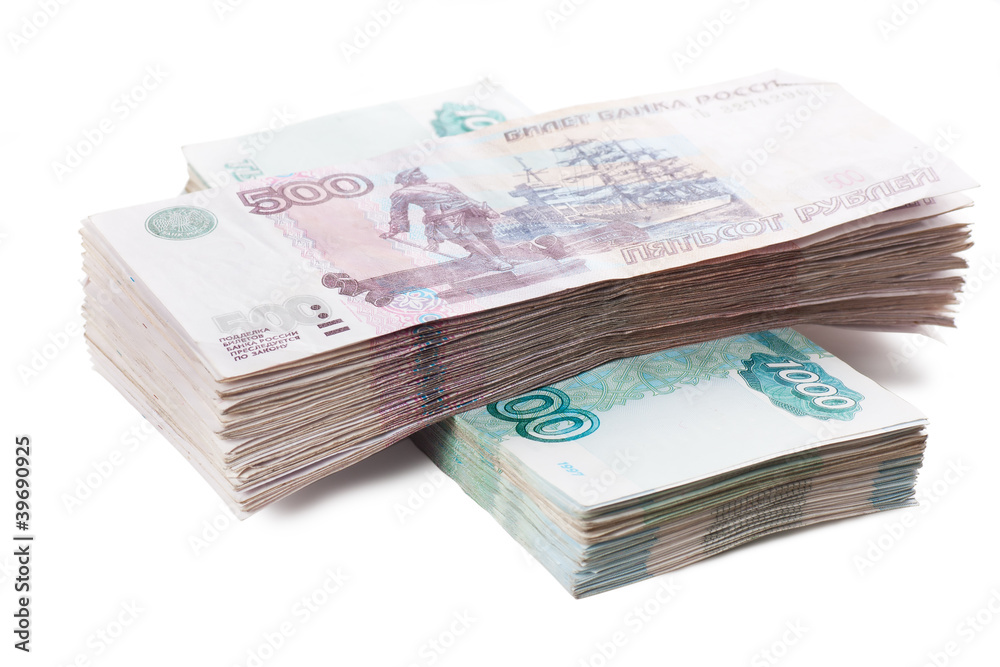 Stack of banknotes Stack of banknotes