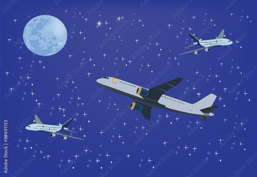 Naklejka premium trasporto aereo