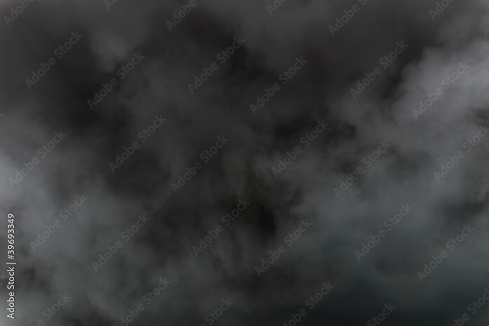 Black Smoke background abstract