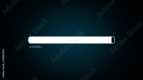 Loading bar - with chroma key