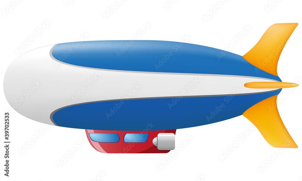 Obraz premium zeppelin vector illustration