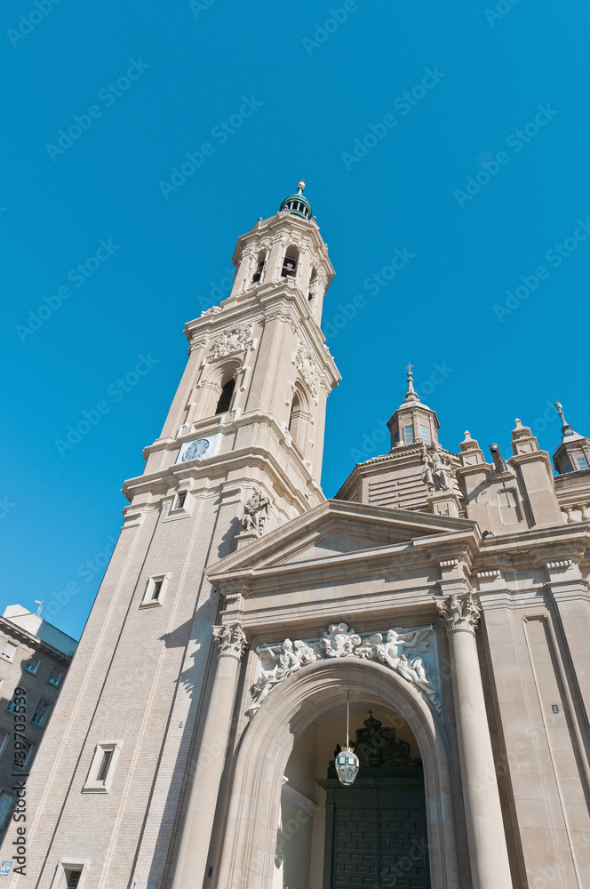 La Seo Cathedral at Zaragoza, Spain