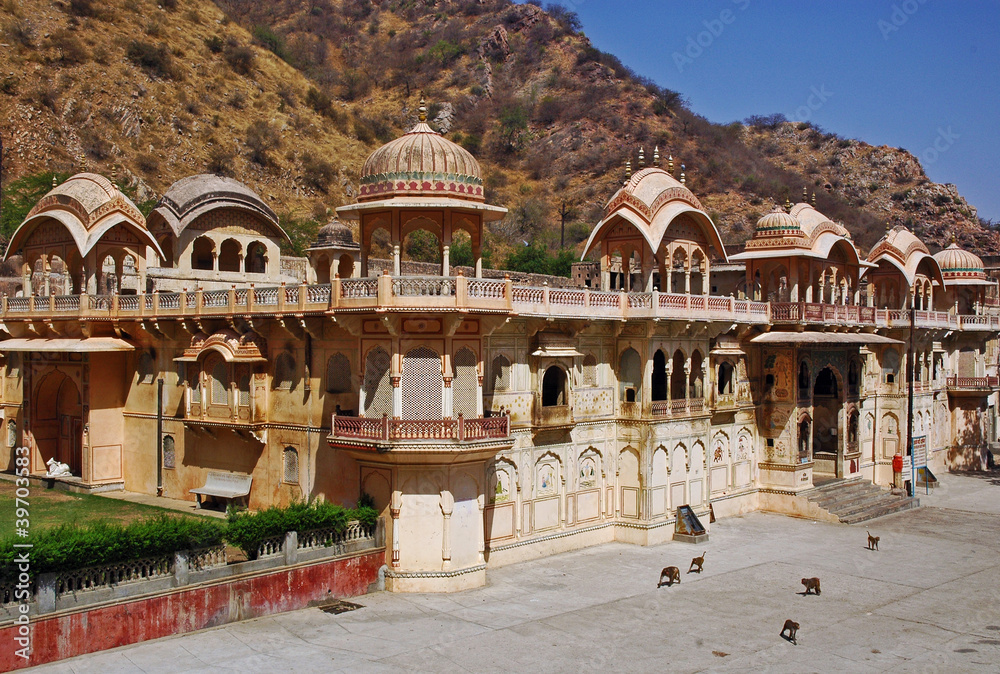 Fototapeta premium Jaipur, Sisodia Rani Ka Bagh - Rajasthan - India