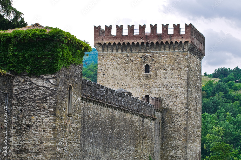 Castle of Riva. Ponte dell'Olio. Emilia-Romagna. Italy.