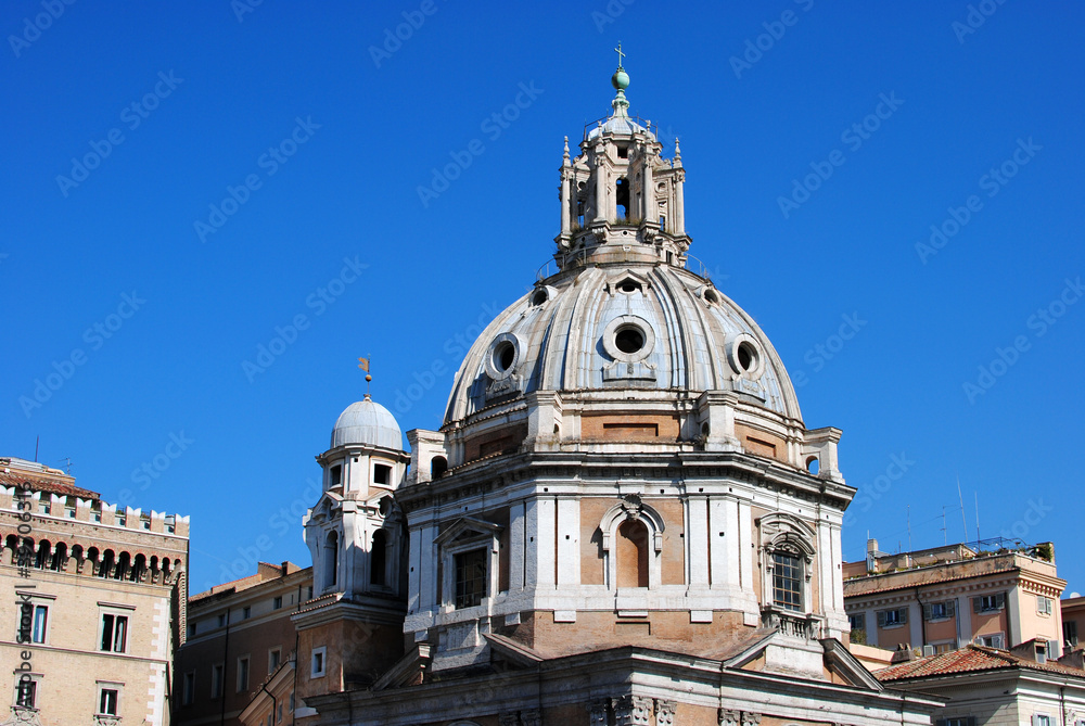 Römische Kirche an der Piazza Venezia