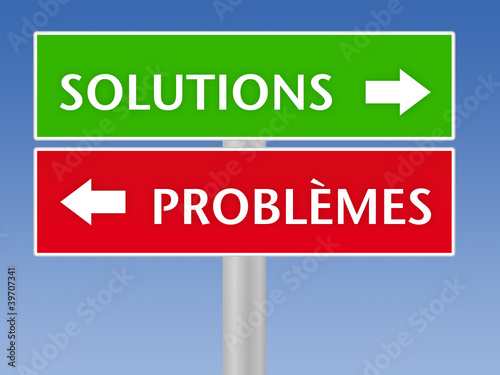 panneaux - solutions - problèmes