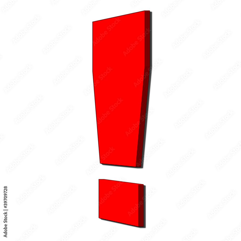 Point d'exclamation Point d'exclamation