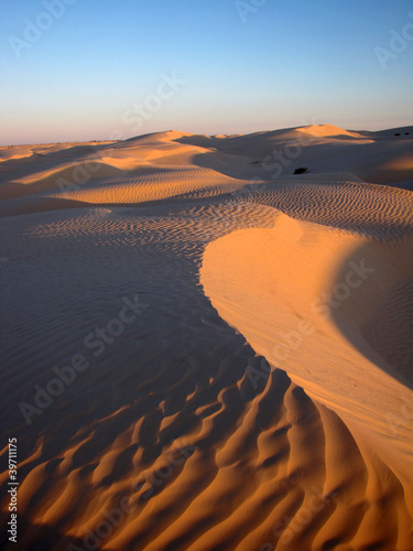 sahara occidental 27 coucher de soleil sur dunes