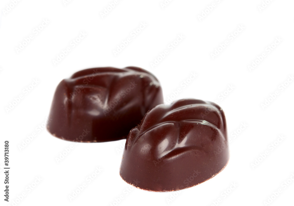 chocolate candies isolated chocolate candies isolated