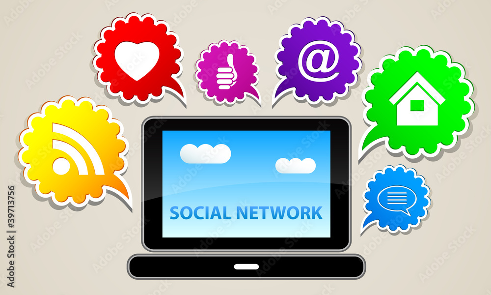 social network contact