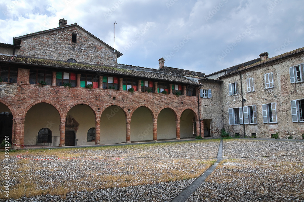 St. Colombano Abbey. Bobbio. Emilia-Romagna. Italy.