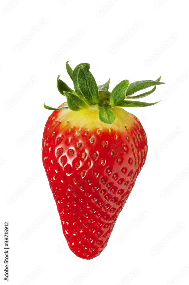 isolated fruit on white,a strawberry isolated fruit on white,a strawberry