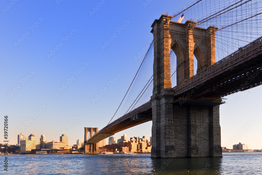 Obraz premium Brooklyn Bridge, Nowy Jork