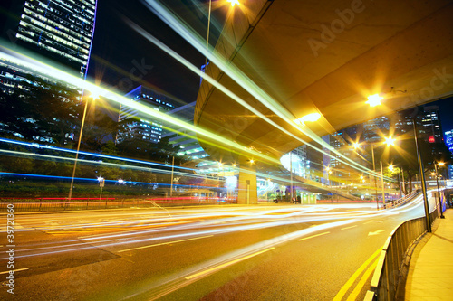 traffic night