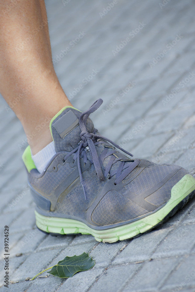 Naklejka premium Sneakers