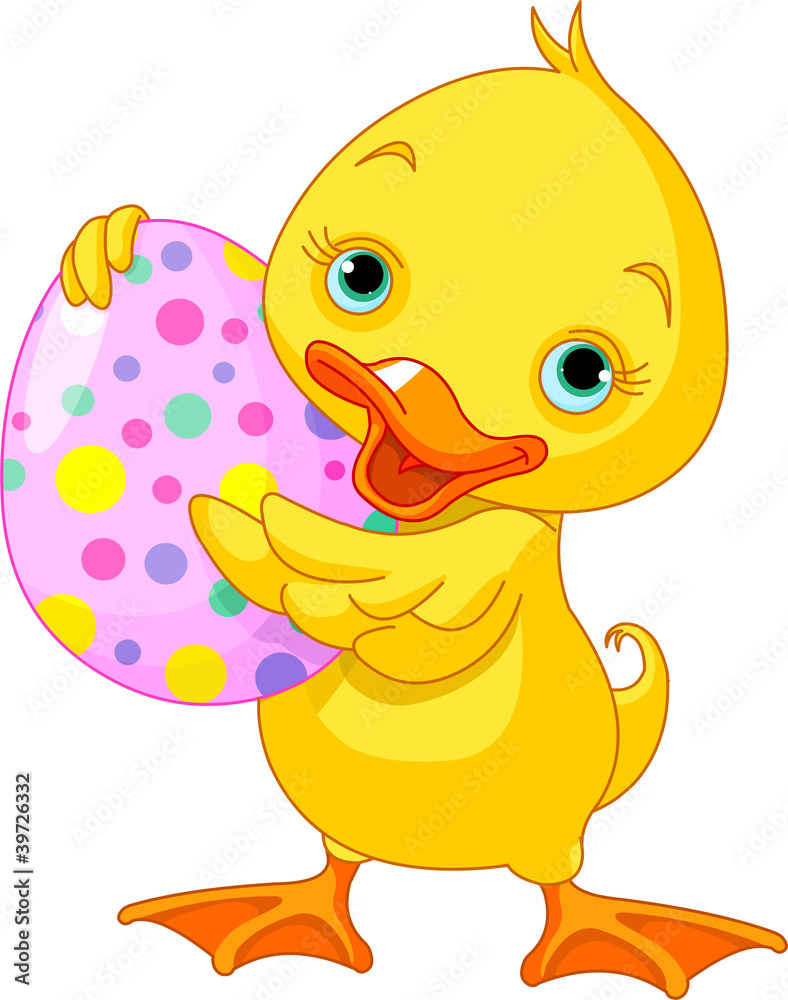 Easter duckling Easter duckling